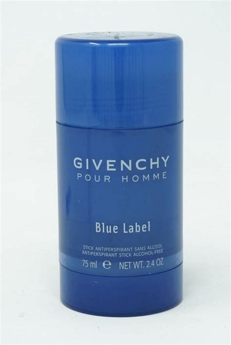 givenchy blue label deo stick|Givenchy Blue Label Pour Homme Deodorant Stick Alcohol.